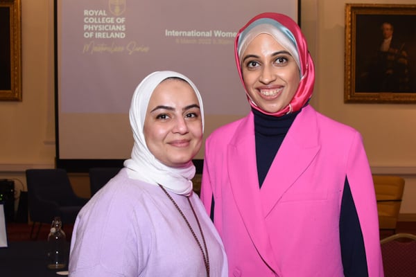 Speaker and participant at RCPI International Women's Day 2022